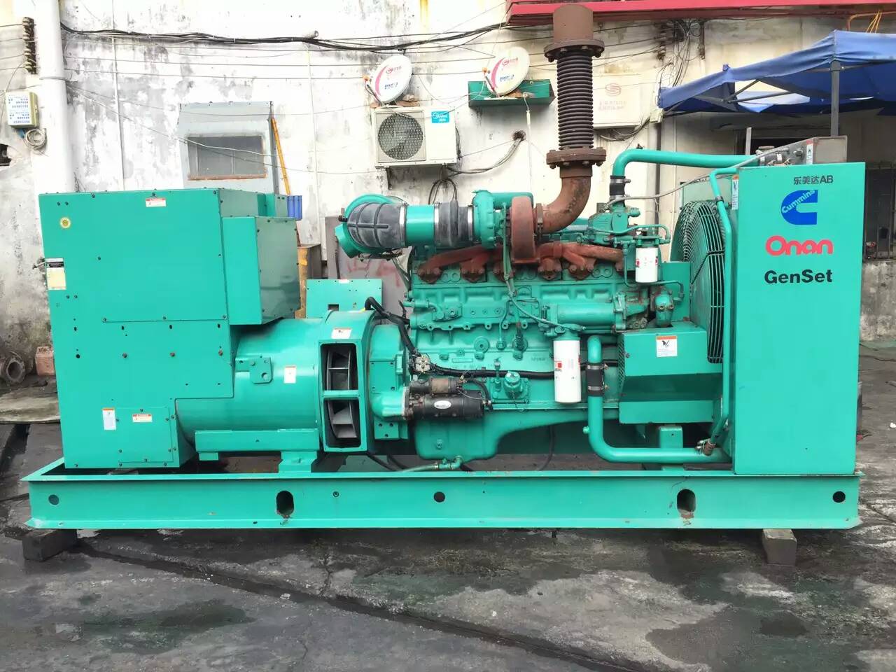 道县租赁发电机-柴油发电机不正常冒烟的原因